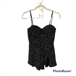 NBD super cute polka dot mini romper